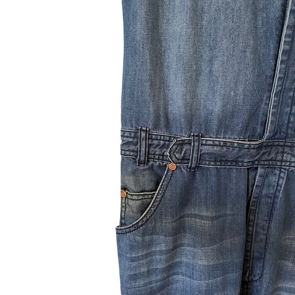 One Teaspoon x Urban Outfitters Denim Utility Jumpsuit XS - Picture 8 of 10